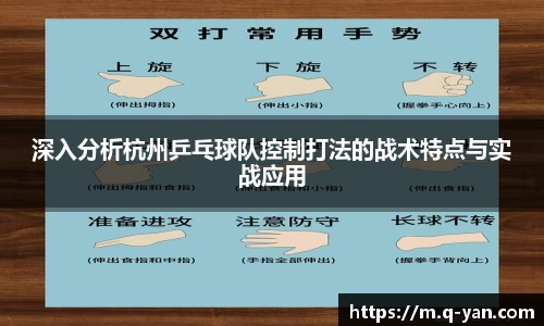 深入分析杭州乒乓球队控制打法的战术特点与实战应用